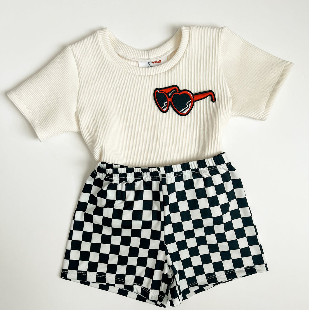 “Heart shades” Set, 3T